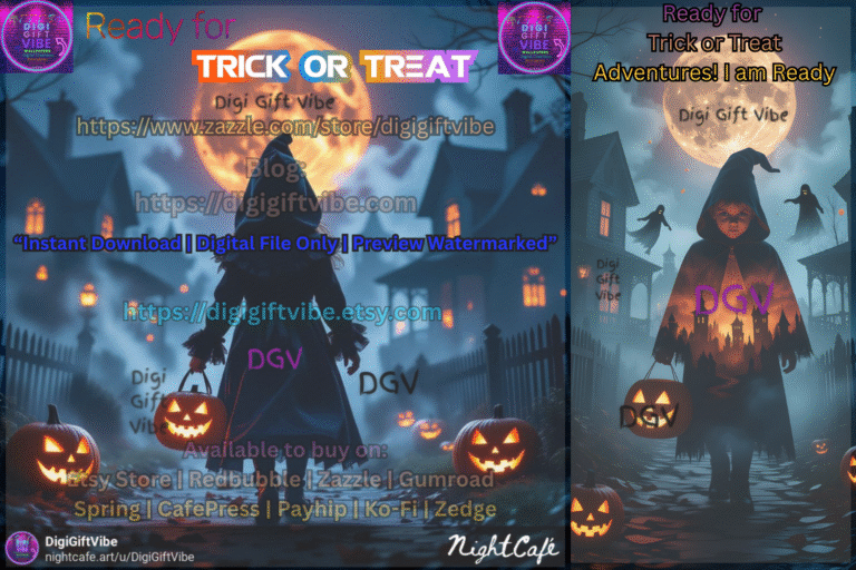 Halloween Trick or Treat I am Ready